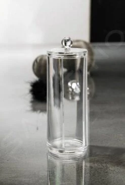 Compactor Make-up Organizer - Wattenschijfjeshouder, Doorschijnend Kunststof RAN5059 -Duravit || Geberit || Grohe Verkoopwinkel 4b36dd7fdaca5ee6d6ec236b