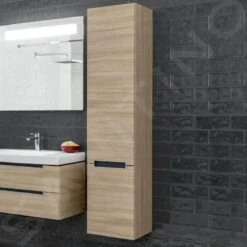 Villeroy & Boch Subway 2.0 - Hoge Badkamerkast, 1650x370x350 Mm, Scharnieren Rechts, Jilm Impresso A71000PN -Duravit || Geberit || Grohe Verkoopwinkel 4c28cb502da22be9a659b9cb