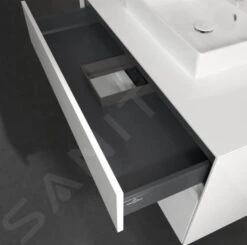 Villeroy & Boch Collaro - Wastafelonderkast, 1000x548x500 Mm, 2 Laden, Glossy White C01600DH -Duravit || Geberit || Grohe Verkoopwinkel 4da9498f62d9e2c9165650ed