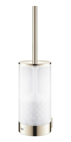 Grohe Selection - Toiletborstel Met Houder, Glas/gepolijst Nikkel 41076BE0 -Duravit || Geberit || Grohe Verkoopwinkel 4e13e437d5fc78c990add3e9