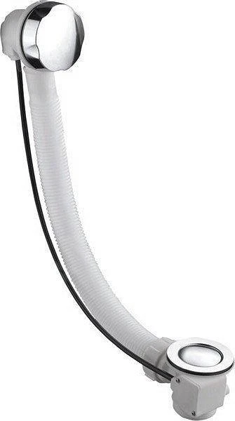 Aqualine Toebehoren - Afvoer- En Overloopgarnituur 600 Mm, Chroom TY1002 1 Aqualine Toebehoren - Afvoer- En Overloopgarnituur 600 Mm, Chroom TY1002