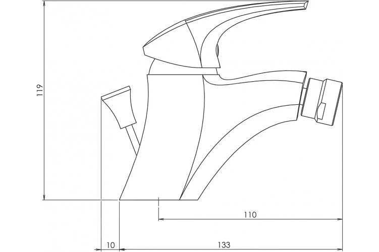 Novaservis Metalia 57 - Bidetkraan Met Afvoergarnituur, Chroom 57011,0 2 Novaservis Metalia 57 - Bidetkraan Met Afvoergarnituur, Chroom 57011,0 - Afbeelding 2