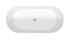 Duravit D-Neo - Vrijstaand Bad, 1600x750 Mm, Zonder Overloop, DuraSolid, ClickClack, Wit 700486000000000 -Duravit || Geberit || Grohe Verkoopwinkel 4f58c5c3fbe56a0f100e841b