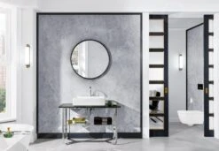Villeroy & Boch Antheus - Spiegel Houten Frame, Diameter 850 Mm, Zwart B30500PW -Duravit || Geberit || Grohe Verkoopwinkel 51e47b6cbd03eeaf724f20e1