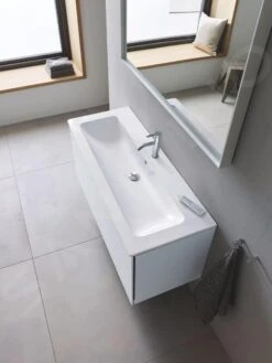 Duravit L-Cube - Wastafelonderkast 550x1220x481 Mm, 2 Laden, Glanzend Wit LC624302222 -Duravit || Geberit || Grohe Verkoopwinkel 537c1deea637da9280111477 1