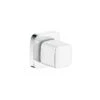 Hansgrohe PuraVida - Afbouwdeel Voor Inbouw Stopkran, Wit/chroom 15978400