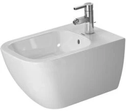 Duravit Happy D.2 - Wandbidet, 365x540 Mm, Kraangat, Wit 2258150000