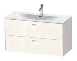 Duravit Brioso - Wastafelonderkast 555x1020x479 Mm, 2 Laden, Glanzend Wit BR431302222