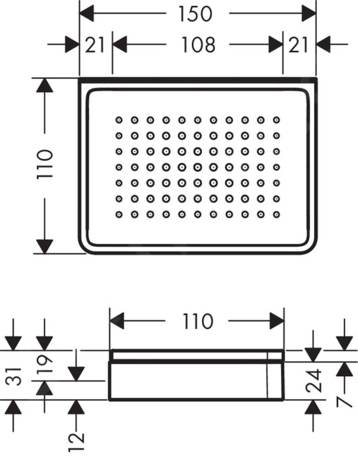 Axor Universal - Zeepschaal/planchet, Chroom 42803000 2 Axor Universal - Zeepschaal/planchet, Chroom 42803000 - Afbeelding 2
