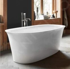 Duravit White Tulip - Vrijstaand Bad, 1800x900 Mm, ClickClack, Wit 700469000000000 -Duravit || Geberit || Grohe Verkoopwinkel 565f54e864c0f867d2f5f71f 1