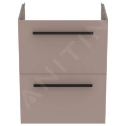 Ideal Standard I.Life S - Wastafelonderkast, 500x375x630 Mm, 2 Laden, Mat Beige T5291NH -Duravit || Geberit || Grohe Verkoopwinkel 57a20be10ac8fe6be4041ccb