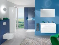 Villeroy & Boch Avento - Hoge Badkamerkast, 350x1760x372 Mm, 2 Deuren, Crystal White A89401B4 -Duravit || Geberit || Grohe Verkoopwinkel 59933575d5ff10a6daed054c 3