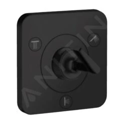 Axor Citterio E - Trio/Quattro, Afbouwdeel, Stop- En Omstelkraan, Mat Zwart 36772670