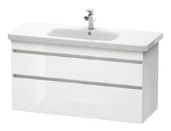 Duravit DuraStyle - Wastafelonderkast 610x1130x448 Mm, 2 Laden, Glanzend Wit DS649502222