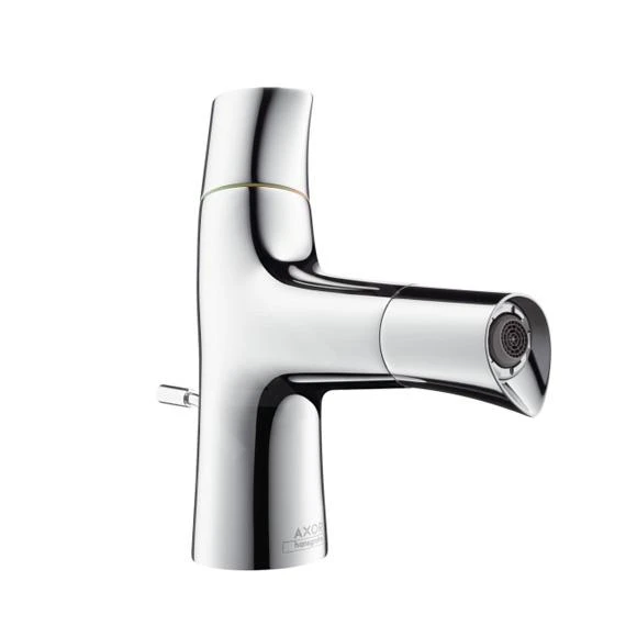 Axor Starck Organic - Bidetkraan Bediening Temperatuur Bovenop De Kraan, Waterhoevelheid Aan Einde Uitloop, Chroom 12210000 1 Axor Starck Organic - Bidetkraan Bediening Temperatuur Bovenop De Kraan, Waterhoevelheid Aan Einde Uitloop, Chroom 12210000