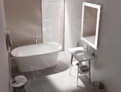 Duravit Cape Cod - Vrijstaand Bad 1855x855 Mm, Wit 700330000000000 -Duravit || Geberit || Grohe Verkoopwinkel 5b8ba573c6f3f38371c20aac