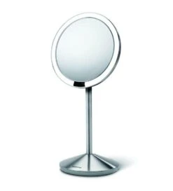 Simplehuman Make-up Spiegels - Opvouwbare Spiegel Met LED Verlichting, Rvs ST3004