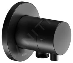 Keuco IXMO - 2-weg Stop- En Omstelkraan Met Slangaansluiting, Mat Zwart 59557371101