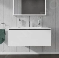 Duravit L-Cube - Wastafelonderkast 400x1020x481 Mm, 1 La, Glanzend Wit LC614202222 -Duravit || Geberit || Grohe Verkoopwinkel 5d0756d982c9bbf1eac54969
