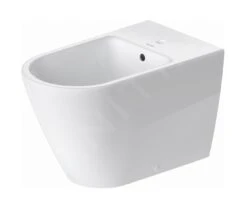 Duravit D-Neo - Staand Bidet, Met WonderGliss, Wit 22941000001