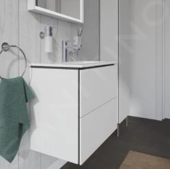 Duravit L-Cube - Wastafelonderkast Compact, 550x620x391 Mm, 2 Laden, Glanzend Wit LC625602222 -Duravit || Geberit || Grohe Verkoopwinkel 5f5ed36f1ff21aaf6ace65bb 1