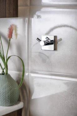 Sapho X-SQUARE - Dubbele Handdoekhaak, Chroom XQ201 -Duravit || Geberit || Grohe Verkoopwinkel 5f6f5e711170b47b40215ac3