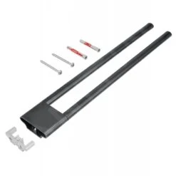 Keuco Edition 400 - Handdoekhouder Dubbel, Lengte 340 Mm, Zwart Chroom Geborsteld 11519130000 -Duravit || Geberit || Grohe Verkoopwinkel 602972721e0b50994c080d61 1