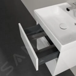 Villeroy & Boch Collaro - Wastafelonderkast, 460x546x374 Mm, 2 Lades, Glossy White C00600DH -Duravit || Geberit || Grohe Verkoopwinkel 61f18419b53e58e985d86716