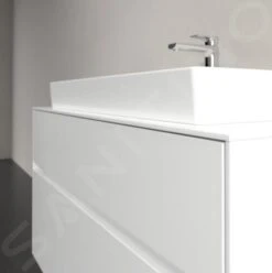 Villeroy & Boch Collaro - Wastafelonderkast, 1000x548x500 Mm, 2 Laden, Glossy White C02000DH -Duravit || Geberit || Grohe Verkoopwinkel 624dcea1d42b0fa1f560bc24