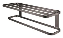 Grohe Selection - Handdoekrek, Hard Graphite 41066A00 -Duravit || Geberit || Grohe Verkoopwinkel 63092f60a03e79973e7a0e89