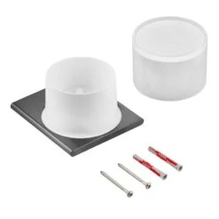 Keuco Edition 400 - Zeepdispenser Met Houder, 150 Ml, Mat Glas/zwart Chroom Geborsteld 11552139000 -Duravit || Geberit || Grohe Verkoopwinkel 63385ca1e3eb885826edc42f