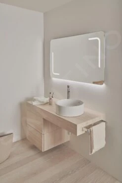 Ideal Standard Mirror&Light - Spiegel 1200x700 Mm Met LED Verlichting En Sfeerverlichting T3353BH -Duravit || Geberit || Grohe Verkoopwinkel 6367478ca1872e3df3915281