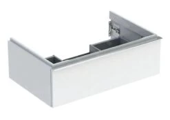 Geberit ICon - Wastafelonderkast 740x247x476 Mm, 1 Lade, Glanzend Wit 502.311.01.2