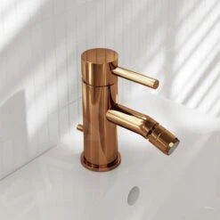 Steinberg 100 - Bidetkraan Met Waste, Rose Goud 100 1300 RG -Duravit || Geberit || Grohe Verkoopwinkel 654b3017f2acba7cae4a851d