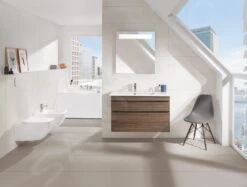 Villeroy & Boch Venticello - Wandbidet, Met 1 Kraangat, CeramicPlus, Alpine Wit 441100R1 -Duravit || Geberit || Grohe Verkoopwinkel 65ed321129894171a4b817d3 2