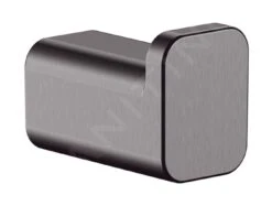 Hansgrohe AddStoris - Handdoekhaak, Geborsteld Zwart Chroom 41742340