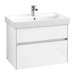 Villeroy & Boch Collaro - Wastafelonderkast, 754x546x444 Mm, 2 Laden, Glossy White C01000DH