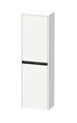 Duravit Ketho.2 - Kast 1320x400x240 Mm, 2 Deuren, Scharnieren Links, Mat Wit K21319L18180000