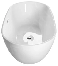 Aqualine Baden - Vrijstaand Bad 150x82 Cm, Wit E1850 -Duravit || Geberit || Grohe Verkoopwinkel 6712aae33e178c4d1d7e359a