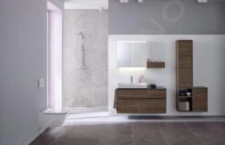 Geberit Smyle Square - Zijkast, 2 Laden, Hickorynoot 500.357.JR.1 -Duravit || Geberit || Grohe Verkoopwinkel 6733a60d2c0fcaf32f791e9c