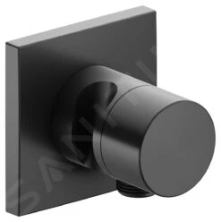 Keuco IXMO - Omstelventiel Inbouw, 3-weg, Met Slangaansluiting En Douchehouder, Zwart Chroom 59548130202