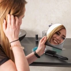 Sapho Ridder Spiegels - Staande Cosmeticaspiegel, Zwart 03008010 -Duravit || Geberit || Grohe Verkoopwinkel 69cc14a119ff88ab5ef599b1