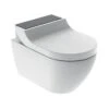 Geberit AquaClean - Tuma Comfort Douche-WC, Rimfree, Softclose, Zwart Glas 146.292.SJ.1
