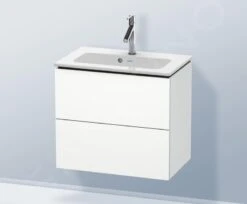 Duravit L-Cube - Wastafelonderkast 550x620x391 Mm, 2 Laden, Wit Mat LC625601818 -Duravit || Geberit || Grohe Verkoopwinkel 6b7a3b5d05863717803e4186