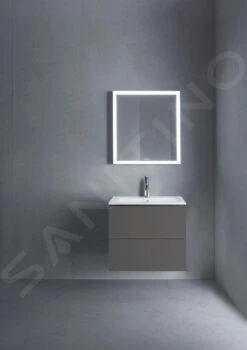 Duravit L-Cube - Wastafelonderkast 550x620x481 Mm, 2 Laden, Grafiet Mat LC624004949 -Duravit || Geberit || Grohe Verkoopwinkel 6bdd614b6fd6a217020a62dd