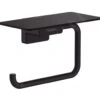 Hansgrohe AddStoris - Toiletrolhouder Met Planchet, Mat Zwart 41772670