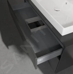 Villeroy & Boch Collaro - Wastafelkast, 1000x548x500 Mm, 2 Laden, Mat Zwart C01600PD -Duravit || Geberit || Grohe Verkoopwinkel 6cf8f04d32dcb000ea58ff92 3