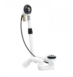 Bette Toebehoren - Bad Af- En Overloopgarnituur Met Vulfunctie, Met Bowdenkabel, Lengte 560 Mm, Chroom B604-901