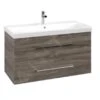 Villeroy & Boch Avento - Wastafelonderkast, 980x514x452 Mm, 2 Lades, Stone Oak A89200RK