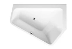 Duravit Paiova 5 - Asymmetrisch Bad, 1770x1300 Mm, Met Paneel, Rechts, Wit 700395000000000